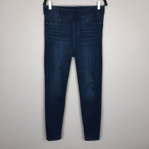 Liverpool The Ankle Skinny High Rise Dark Wash Pull On Jeggings size 10